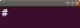 rf -rf / in a terminal